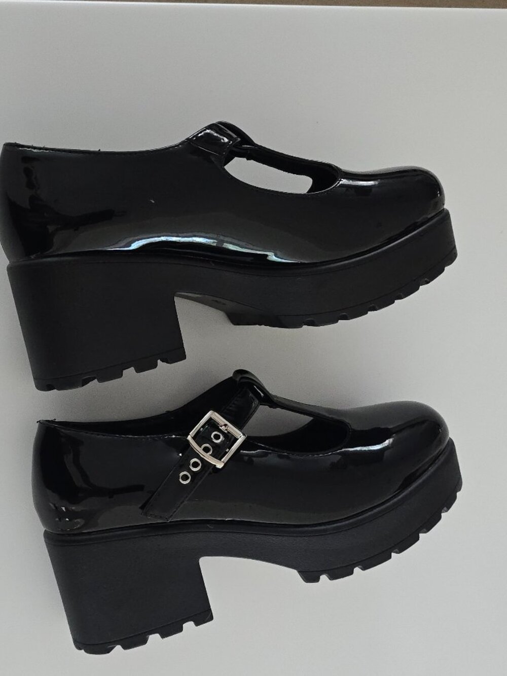 nwot SAI Black Mary Jane Shoes 'Patent Edition' - Picture 7 of 10